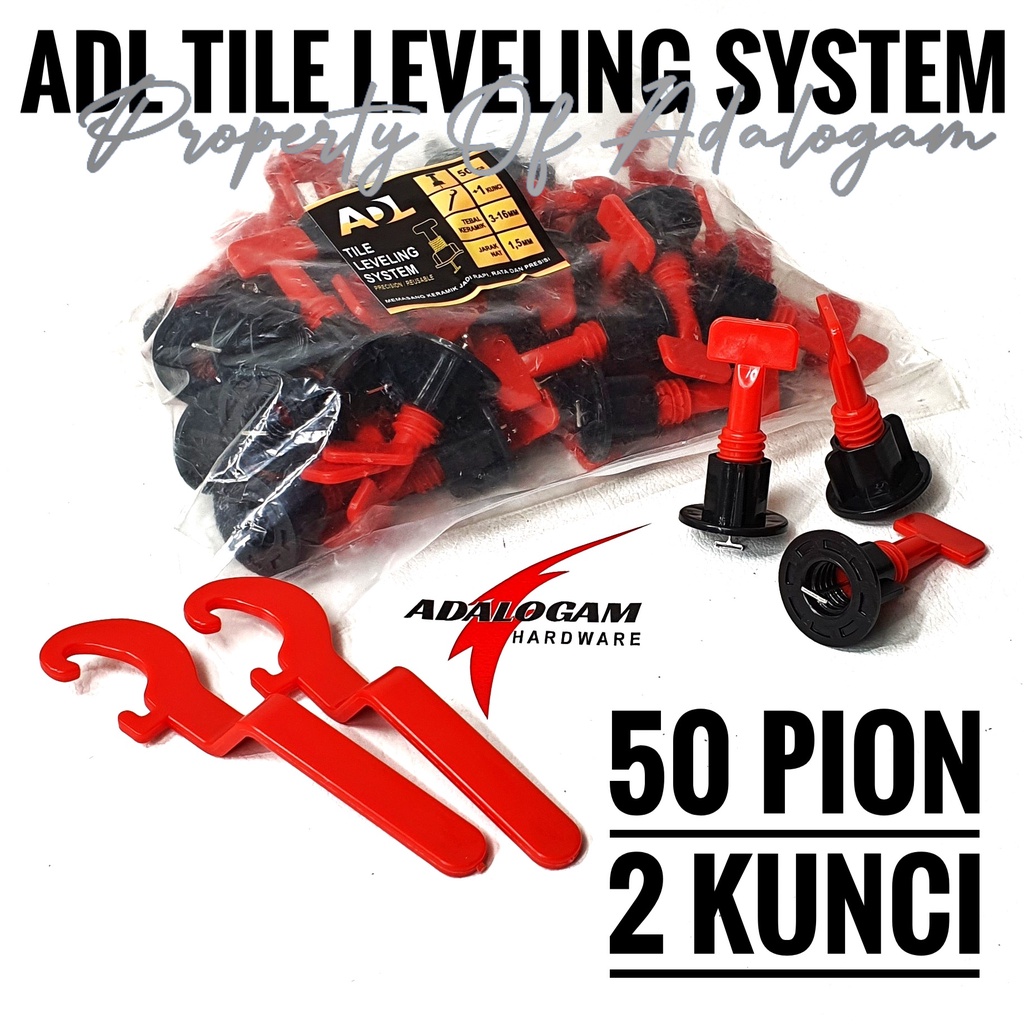 Jual Solid Tile Leveling Set Alat Bantu Meratakan Pemasangan