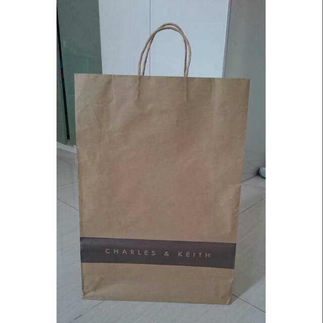 Paper bag charles and sale keith 2019