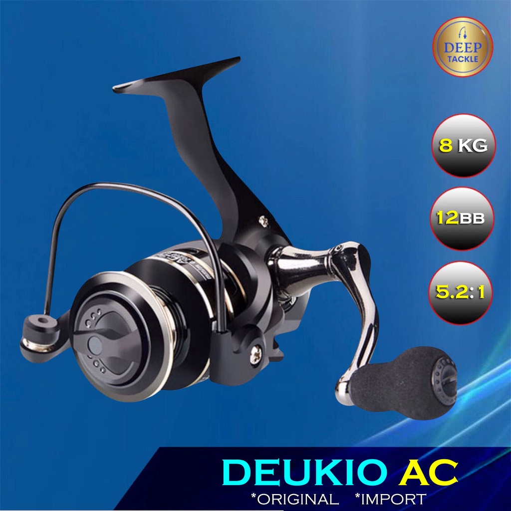 Jual Reel Pancing Metal DEUKIO AC2000 AC3000 AC4000 AC5000 AC6000