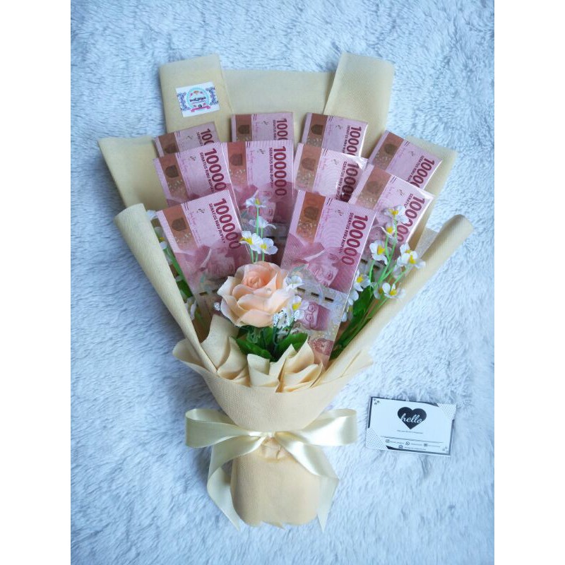 DIY Money Bouquet I Cara Membuat Buket Uang