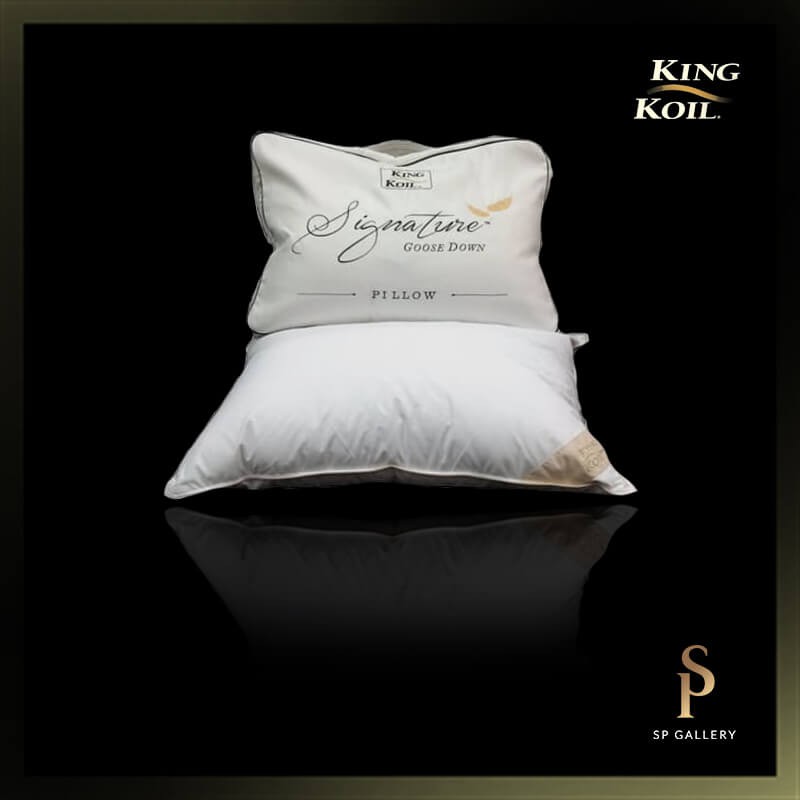 King koil goose shop down pillow hotel collection