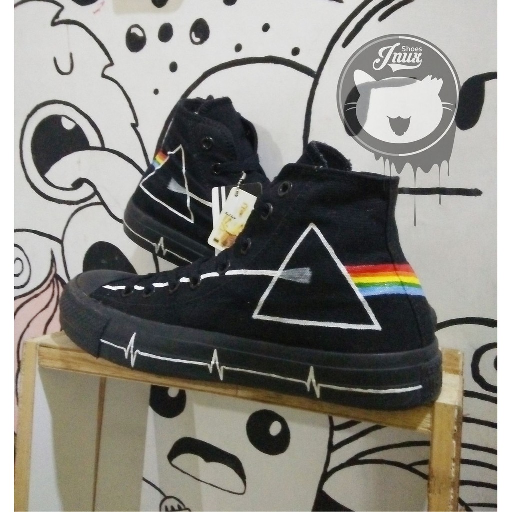 Converse pink floyd clearance original