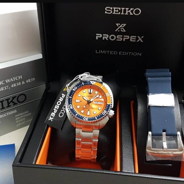 Seiko SRPC 95 K1 jam tangan arloji prospex turtle asian limited