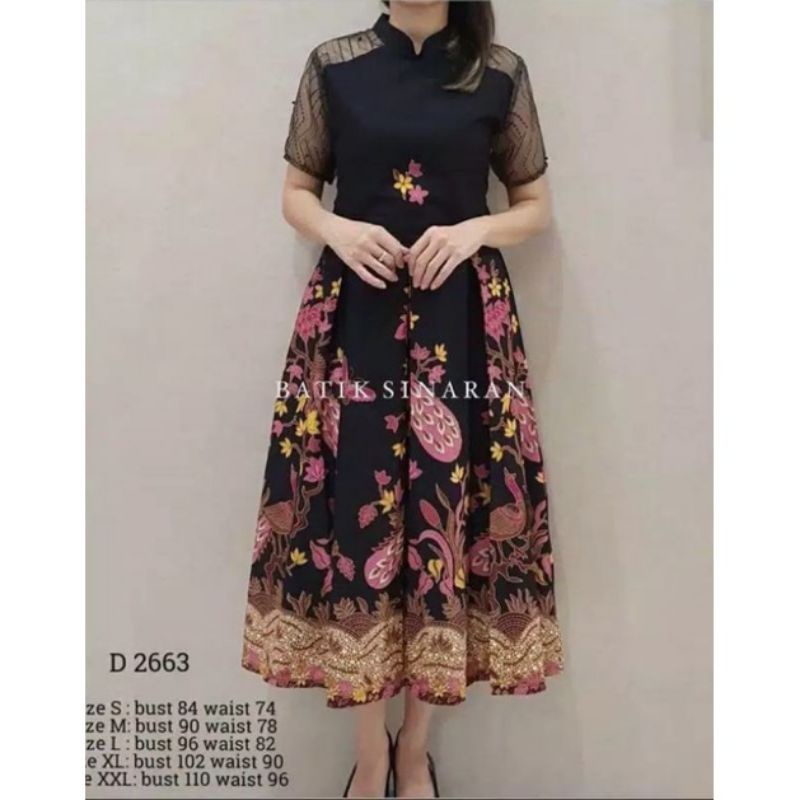 Dress 2025 batik premium