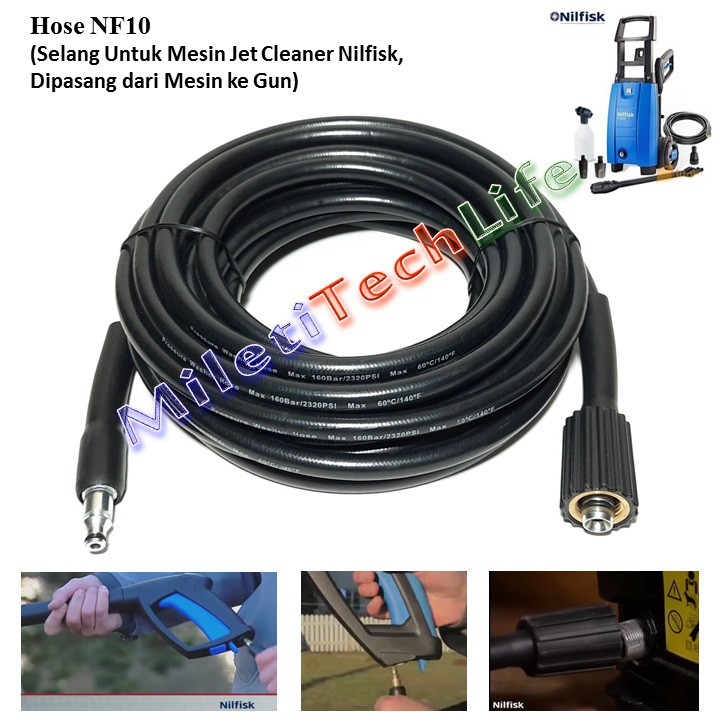 Nilfisk deals 10m hose