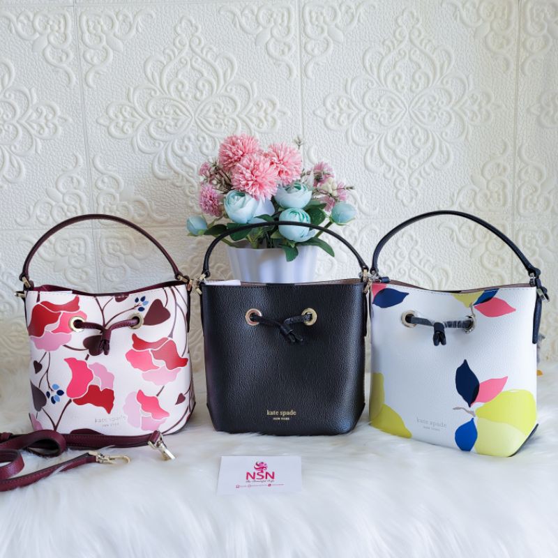 Kate spade eva small best sale bucket bag