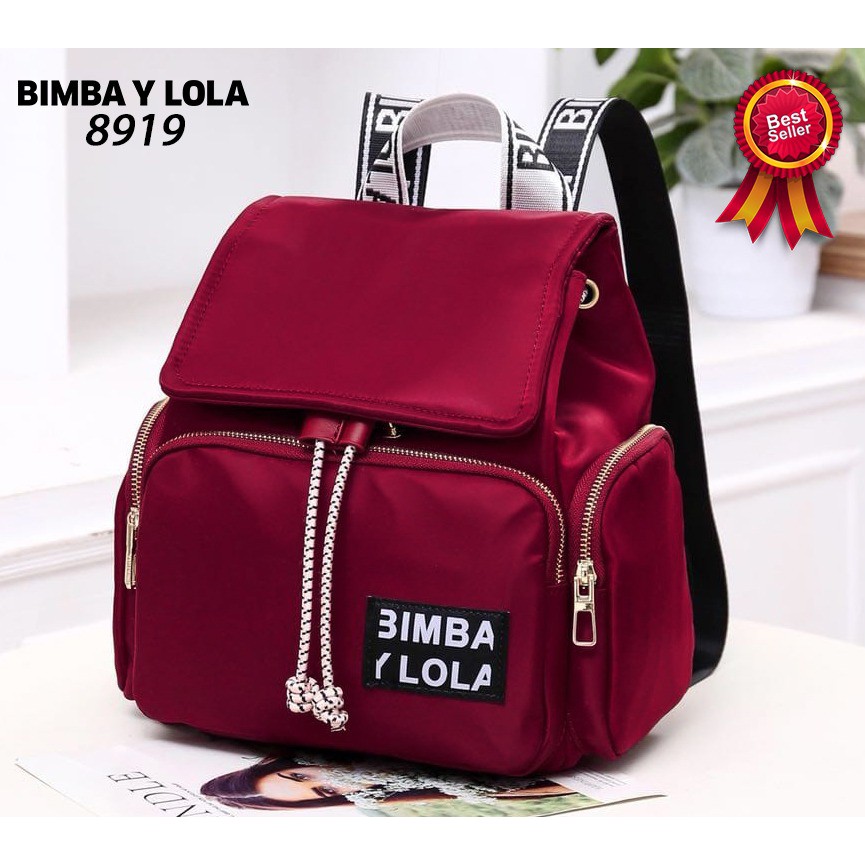 Jual BIMBA Y LOLA Women Medium Backpack Material NYLON Hardware