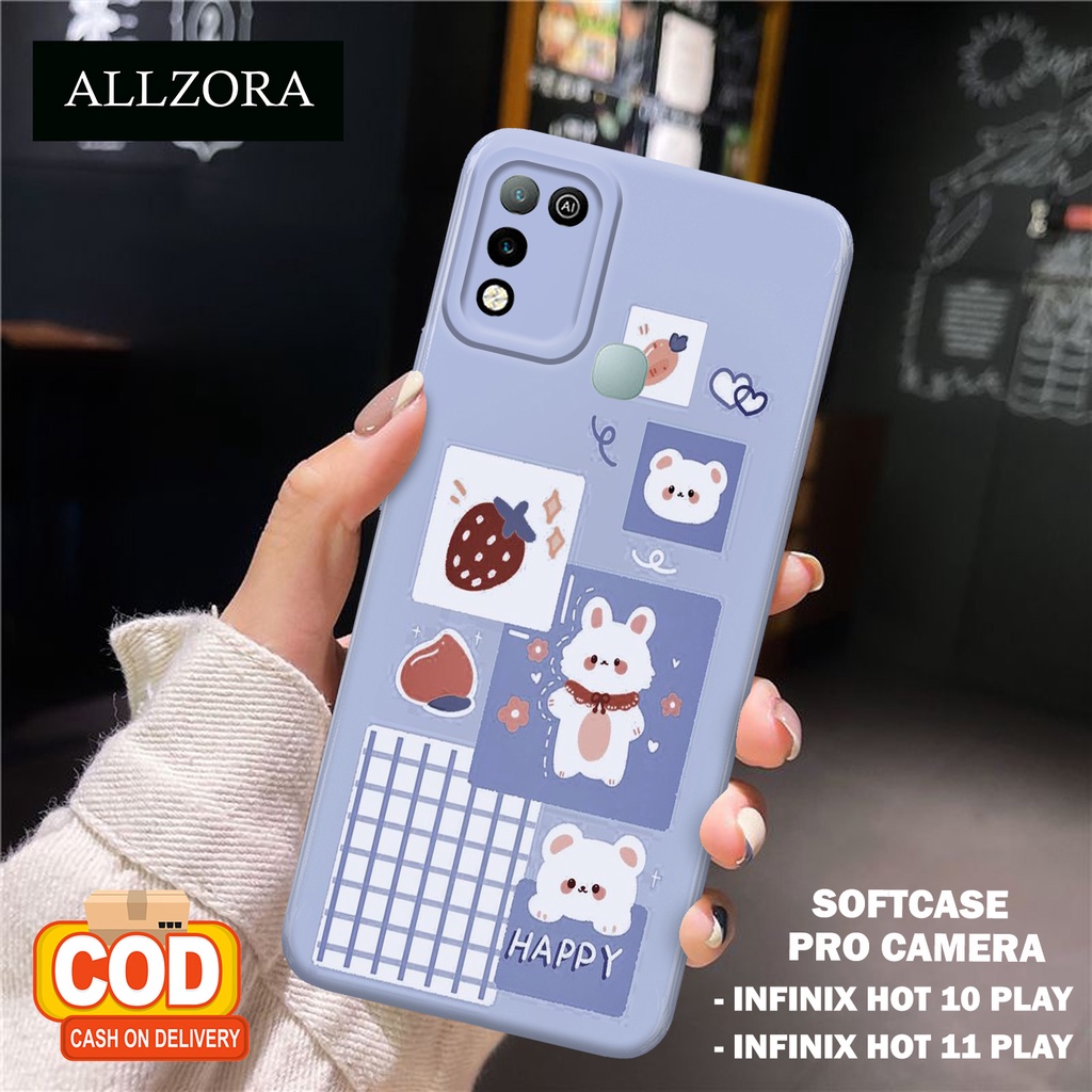 casing hp infinix hot 11 play aesthetic