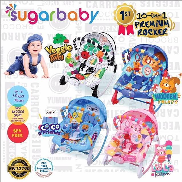 Sugar baby bouncer store 10 in 1