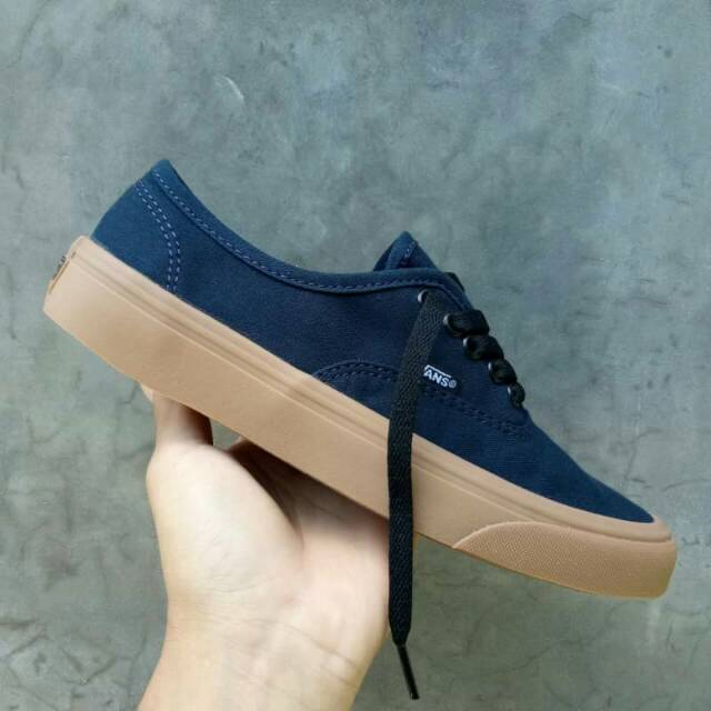 Vans authentic biru clearance navy