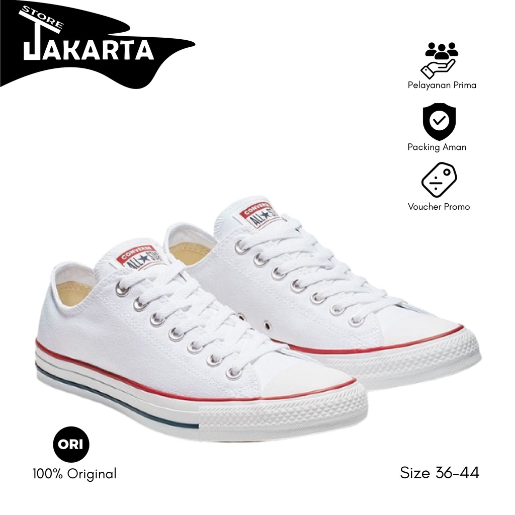 Harga converse sales white original