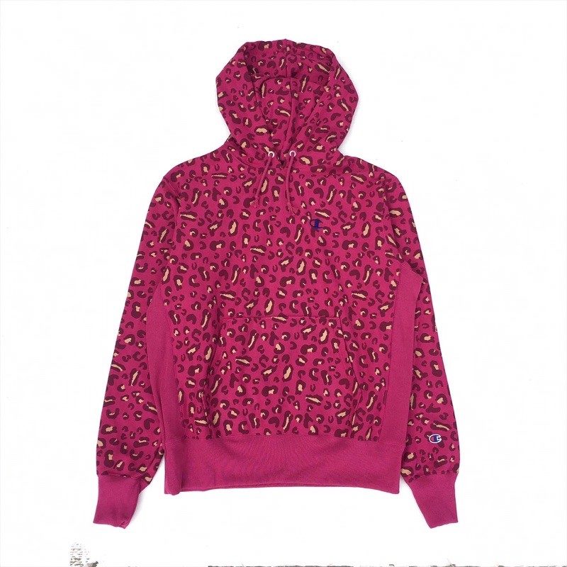 Champion leopard online hoodie