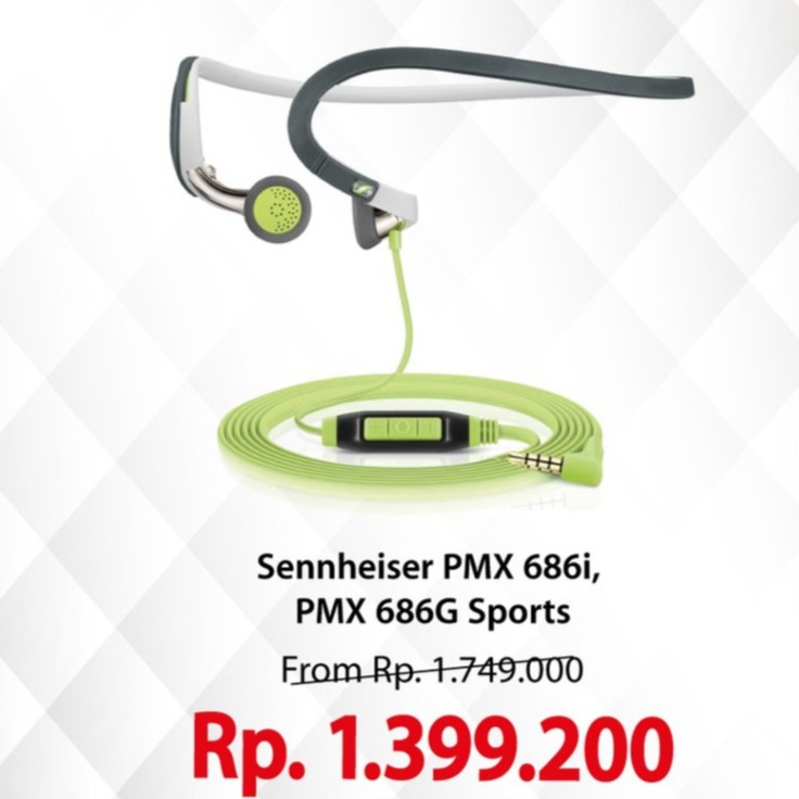 Sennheiser pmx 686i discount sports