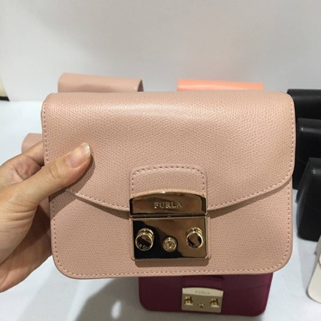 Furla mini 2025 metropolis moonstone