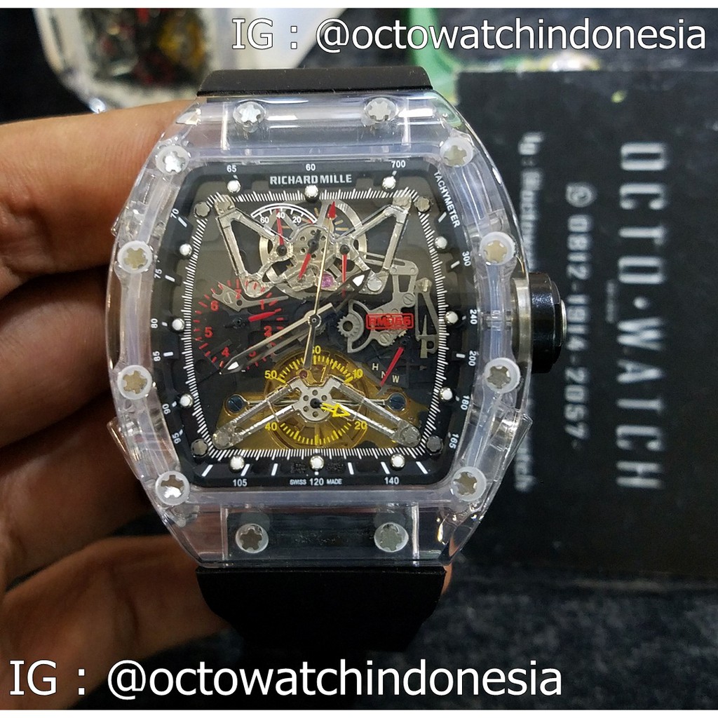 Jual Jam Tangan Richard Mille RM056 Sapphire RM Nada Swiss Quality