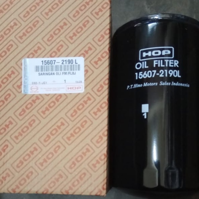 Jual OIL FILTER / FILTER OLI HINO, KOBELCO SK200-10 15607-2190L