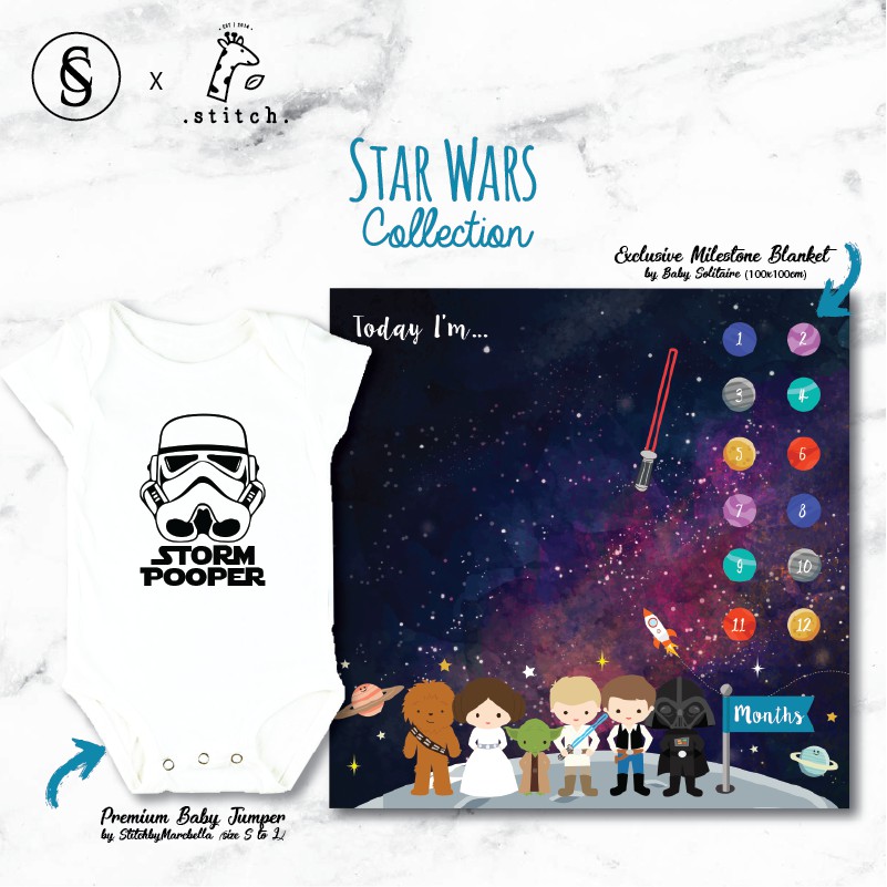 Star wars milestone store blanket