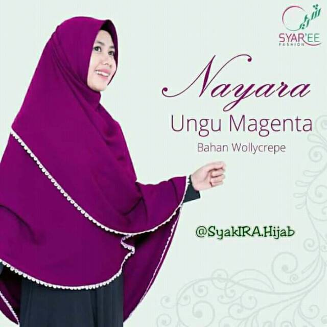 syakira fashion hijab