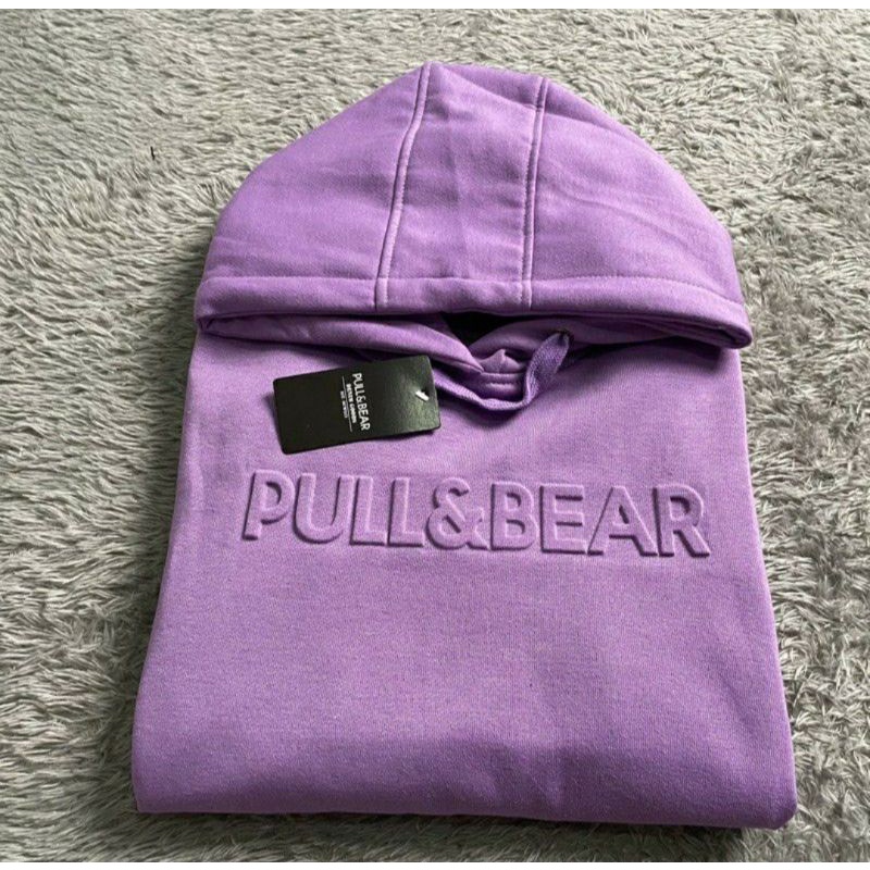 Pull and clearance bear purple hoodie