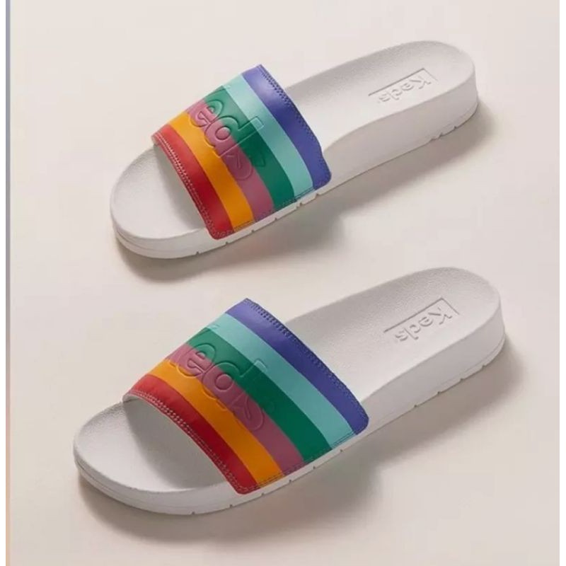 Keds best sale rainbow slides