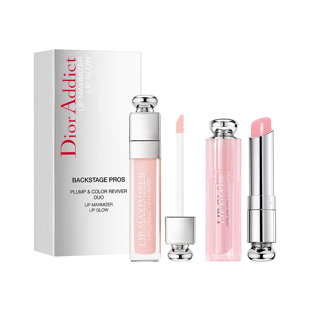 Jual Dior Addict Backstage Pros Plump Color Reviver Duo Lip Glow