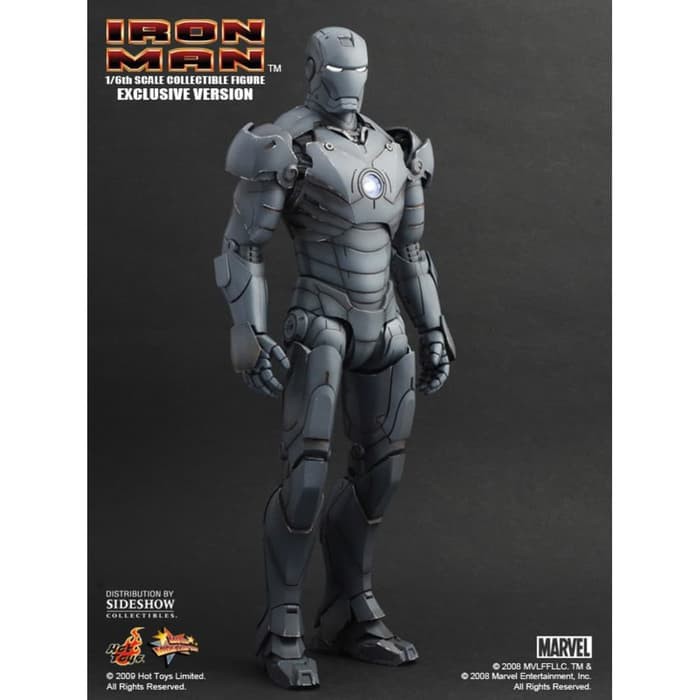 Hot toys iron store man gunmetal