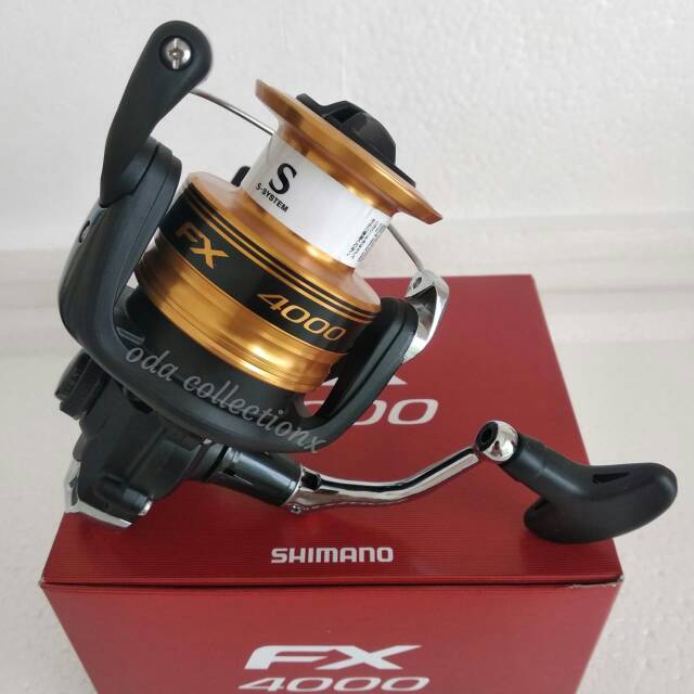 Jual Reel SHIMANO FX 4000 drag 8.5kg 3bb one way New 2019 made in