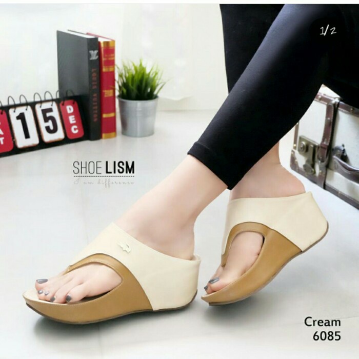 Sandal wanita wedges jumbo big online size