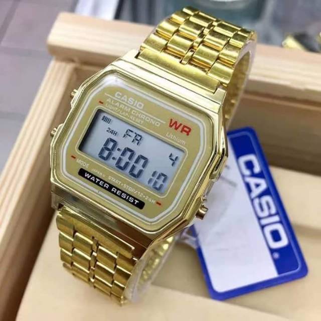 Jam shop casio gold