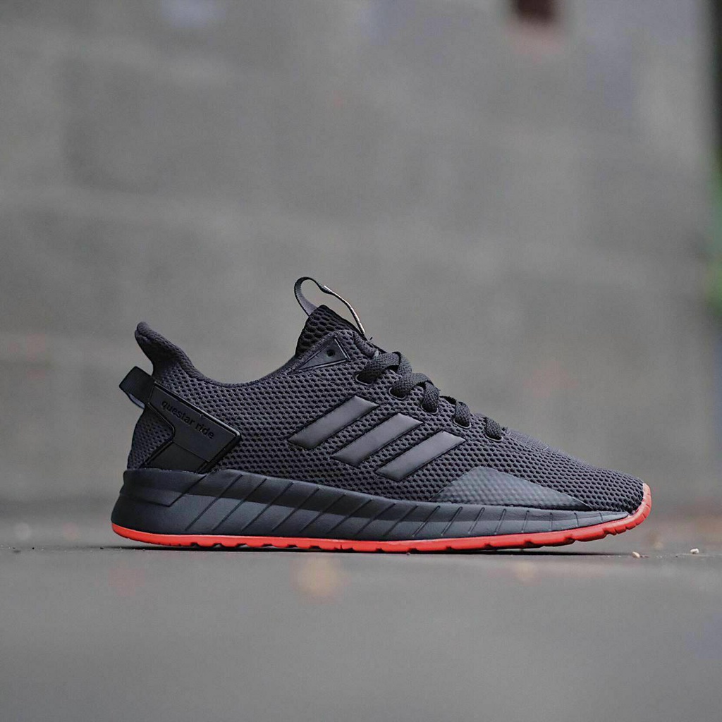 Adidas questar best sale ride triple black