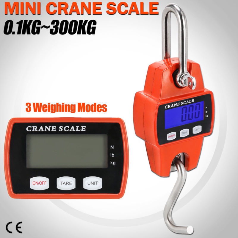 Jual 300Kg/660LBS Timbangan Digital Gantung ORI / Crane Scale