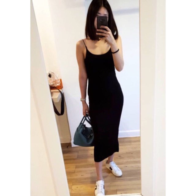 Long dress tank outlet top