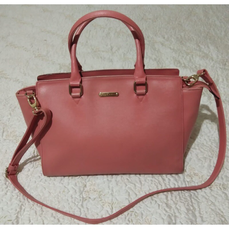 Jual TAS ANNE KLEIN WARNA PEACH 100 ORIGINAL Shopee Indonesia