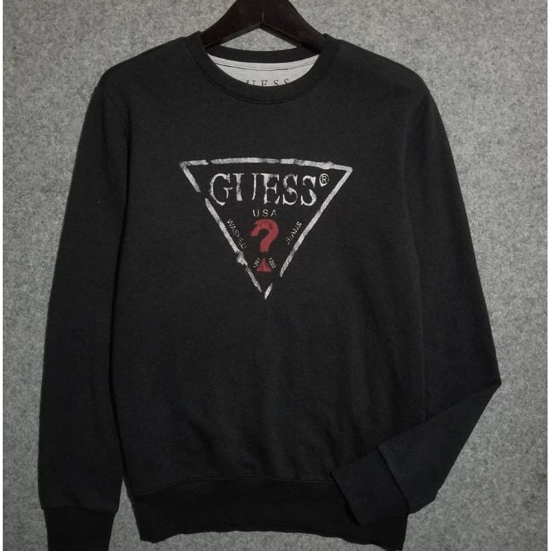 Harga crewneck best sale guess original