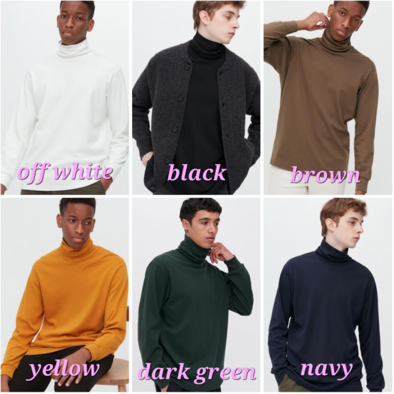 Uniqlo turtleneck hot sale mens indonesia