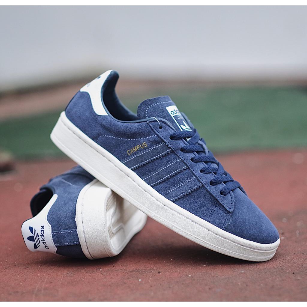 Adidas hotsell suede blue