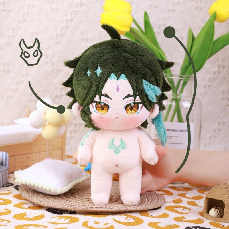 Dokidoki Genshin Impact Xiao Plushies Doll Genshin Xiao, 49% OFF