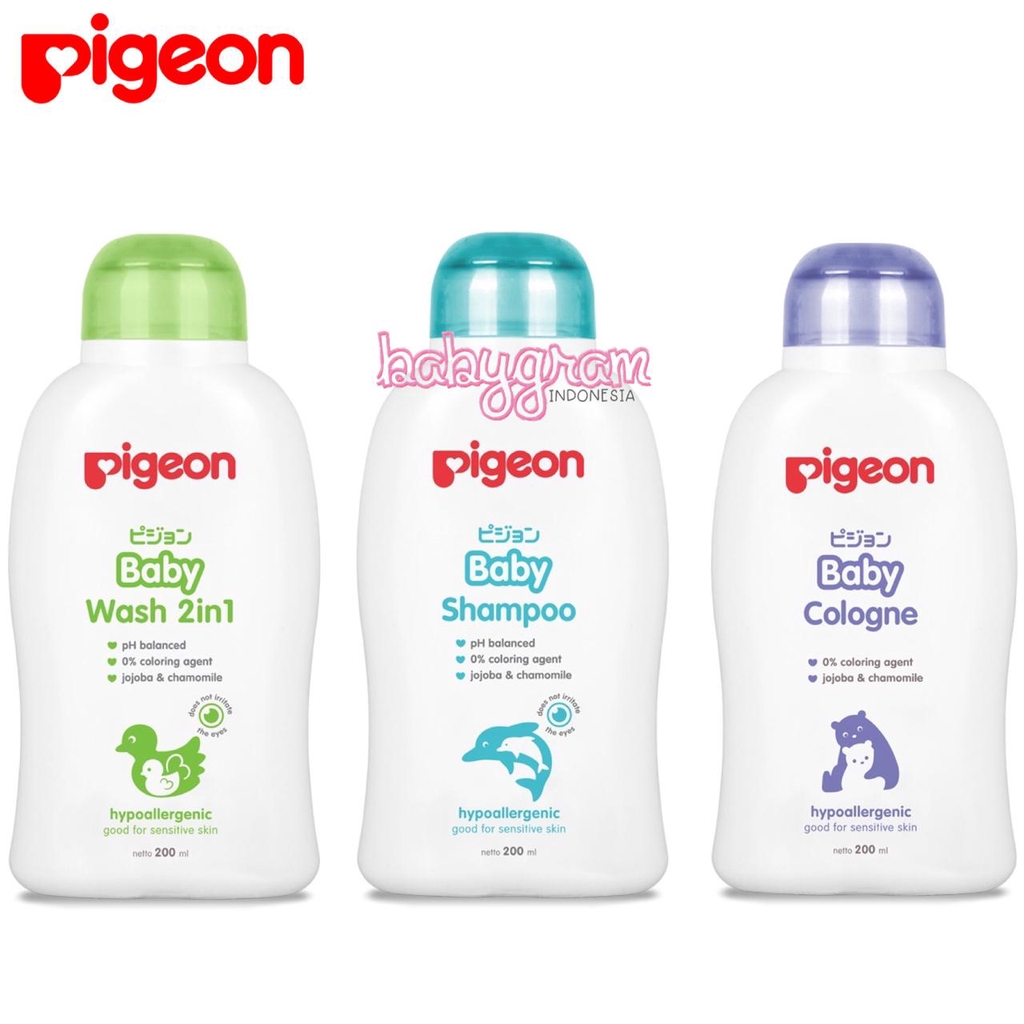 Pigeon store baby shampoo