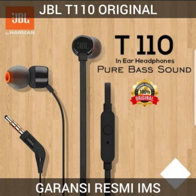 Jbl best sale t110 shopee