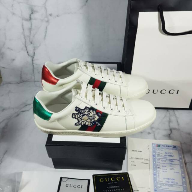 Gucci three little pigs on sale sneakers