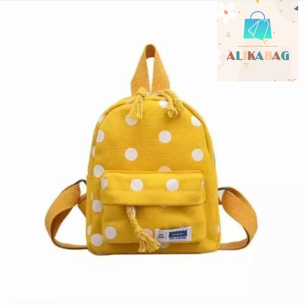 Jual ALIKA BAG - Tas Ransel Mini Wanita Korean Motif Daisy Flower