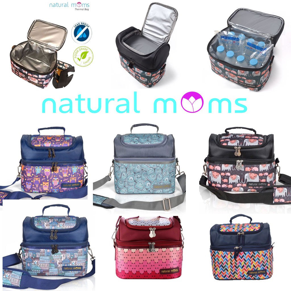 Cooler bag natural store moms