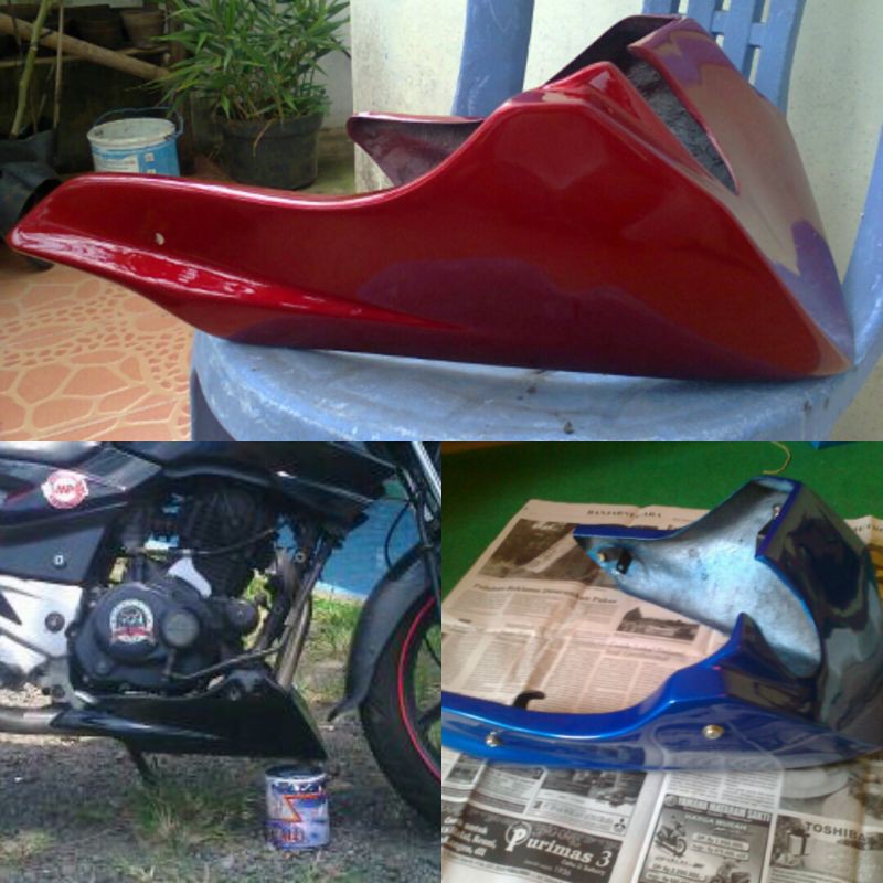 Bajaj pulsar hot sale engine cover