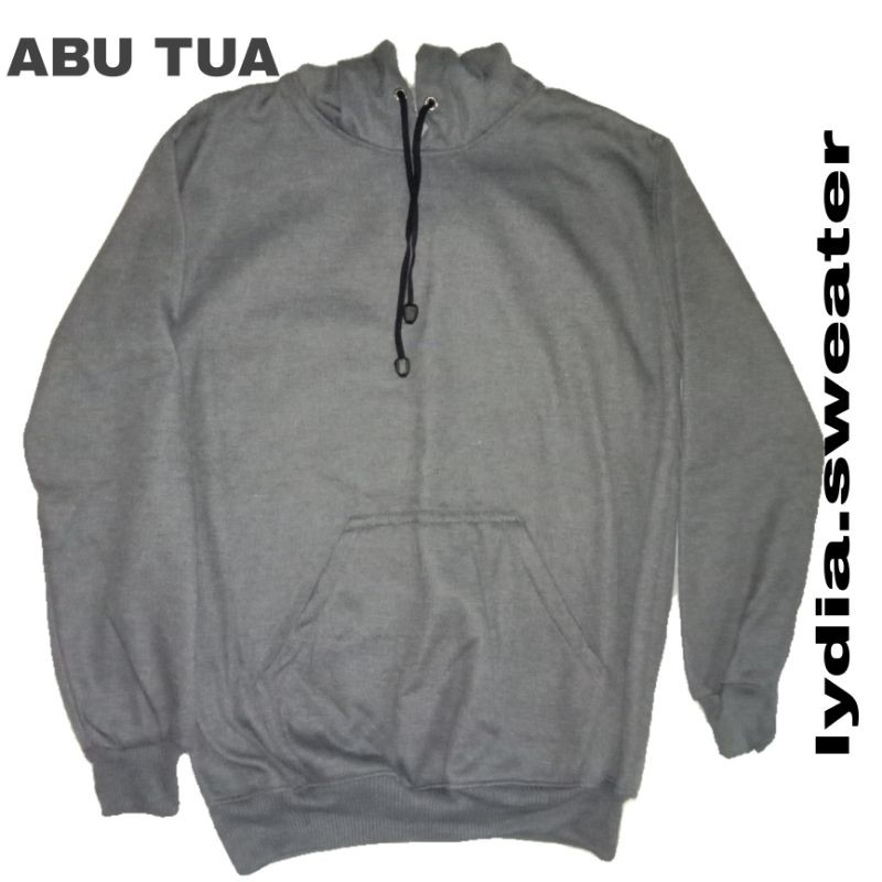 Bahan fleece online hoodie