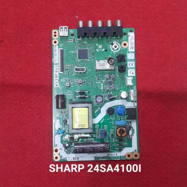 MB MAINBOARD MOTHERBOARD MESIN TV LED SHARP LC 24SA4100I