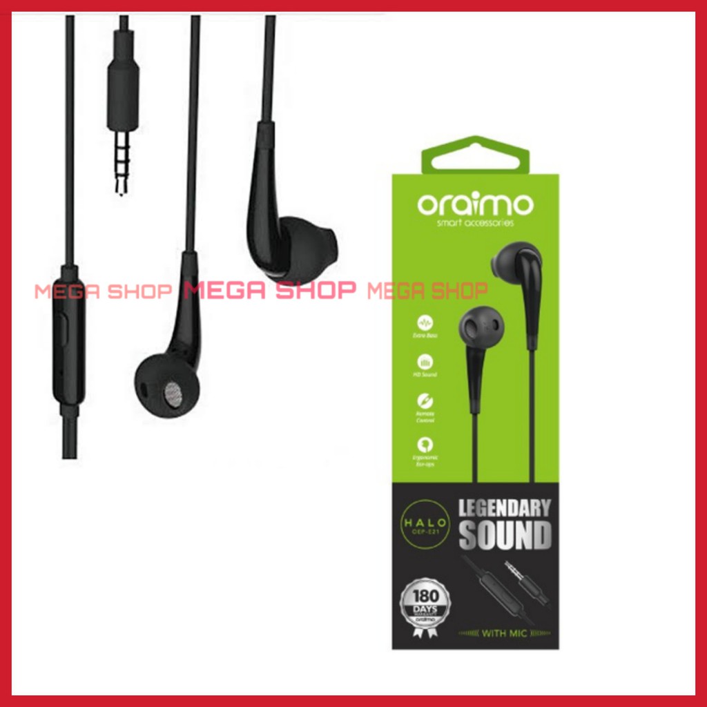 Earphone oraimo discount