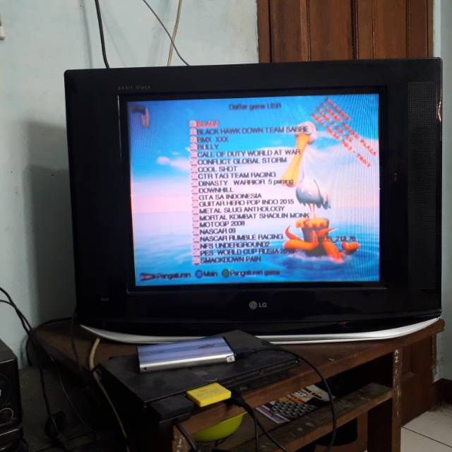Jual Ps2 hd external 60gb dan tv LG 21 inch Shopee Indonesia