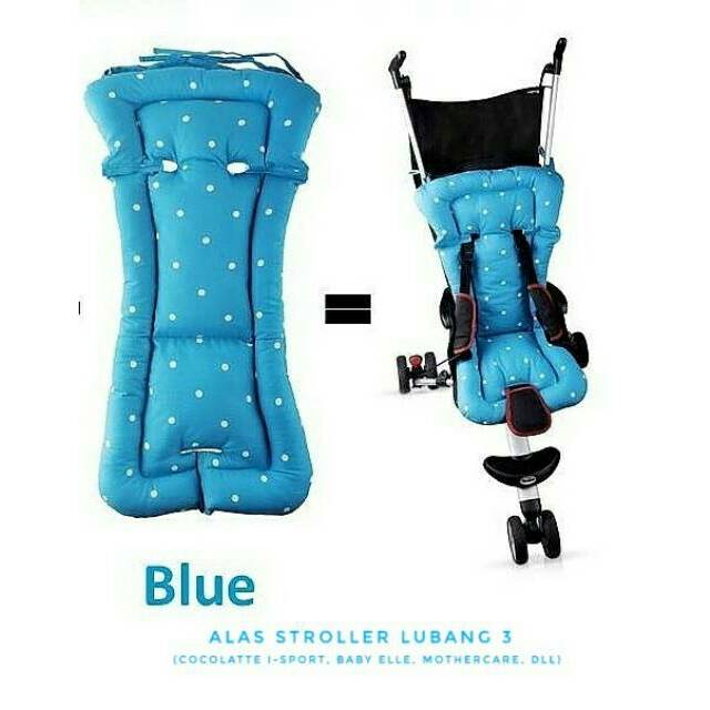 Jual Alas Stroller BIRU Cocolatte ISPORT IFLEX ICROSS BABY ELLE WAVE DLL Bantal Stroller Shopee Indonesia