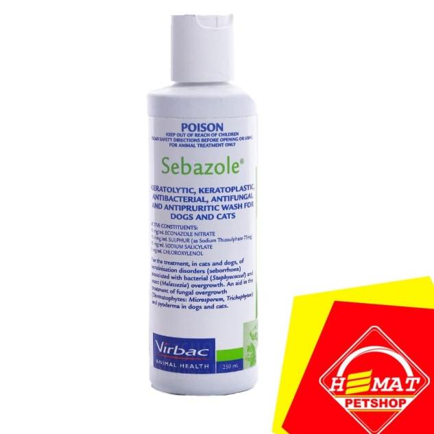 Sebazole 2025 dog shampoo