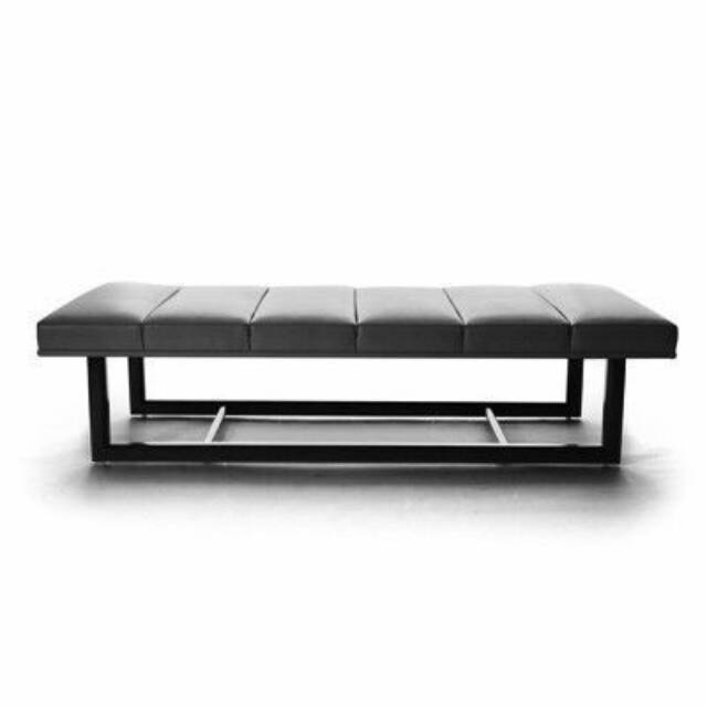 Jual Bench kursi tunggu kursi tamu sofa bangku santai kamar teras cafe resto coffeeshop minimalis modern | Shopee Indonesia